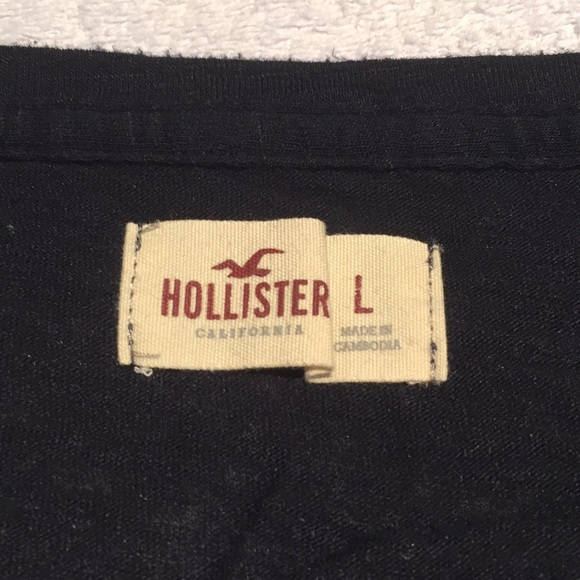 Hollister very dark navy blue top - Picture 3 of 5